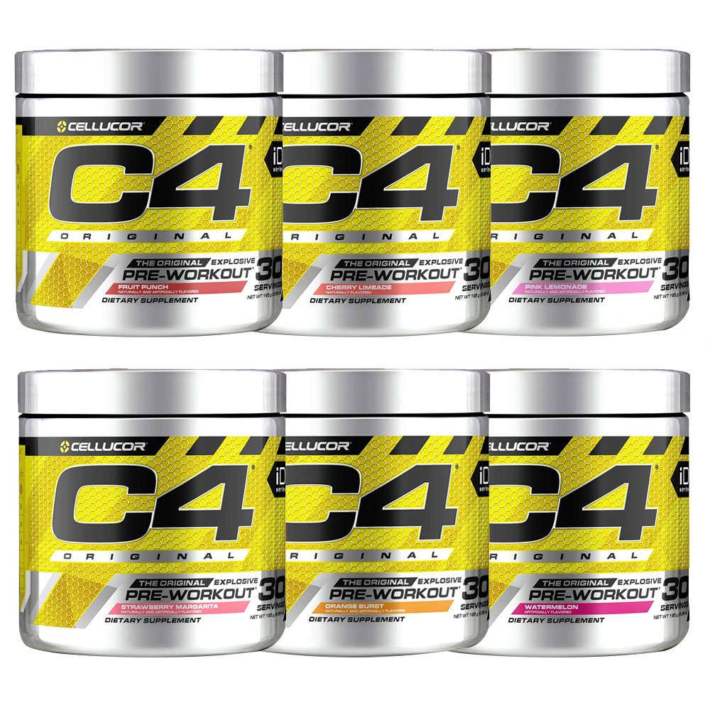 Cellucor [International Version] C4 Pre-Workout 30 Serv C4 オリジナルの多彩な味
