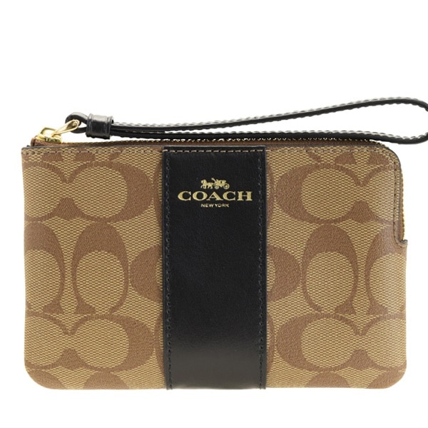 コーチ COACH ポーチ リストレット シグネチャー アウトレット f58035imcbi
