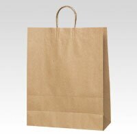 手提袋 丸紐 クラフト 縦５００ 3282410