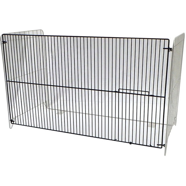 FG-S1000NN 大型ストーブガード植毛付(三方式)幅100cm メーカー直送