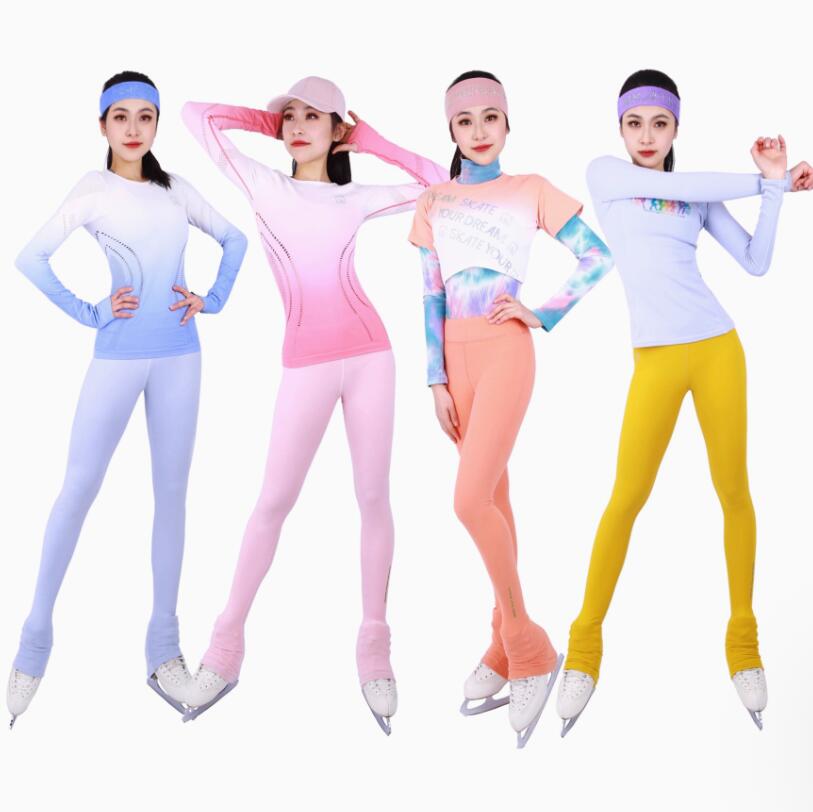 フィギュア スケート パンツ トレーニング 練習着 子供 女子 大人 アイスパンツ 練習ロングパンツ 女性 タイツ レギンス 高弾性 レディース フィギュアスケート 練習衣装 優しい スケートウエア