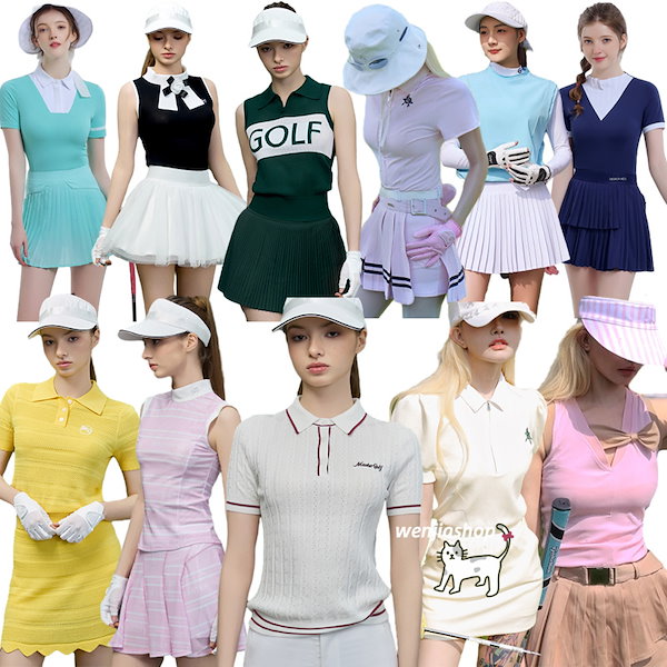 【2025新作】Malbon ゴルフウェア 長袖アウター×スカート 美シルエット 2025新作】Malbon ゴルフウェア 長袖アウター×スカート 美シルエット