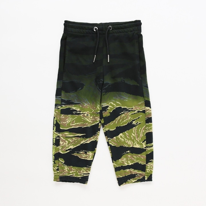 スウェットパンツ ジュニア ボーイ PFREITIGERCAM カモフラ柄 トラ柄 ウエストゴム dik-m-p-d8-234