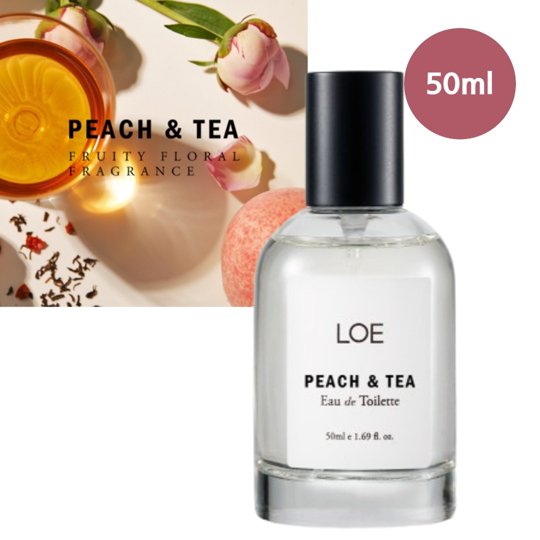 【正規品/TXTヨンジュン,スビンpick】香水/PEACH & TEA ピッチアンチ50ml/甘酸っぱい香/桃香/紅茶香/韓国香水/デパート化粧品/韓国コスメ