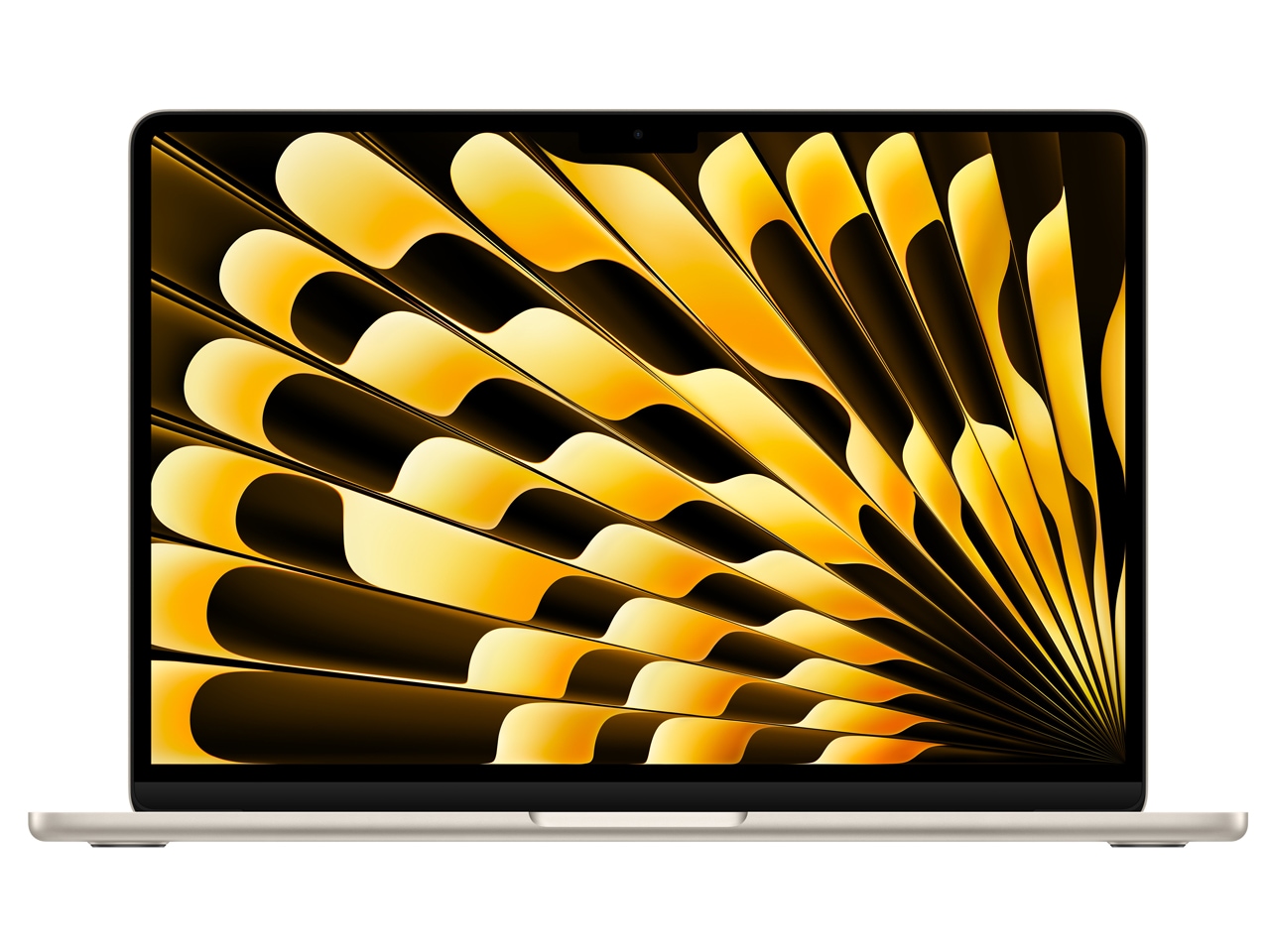 MacBook Air 13.6インチ Liquid ディスプレイ MC6A4J/A [スターライト]