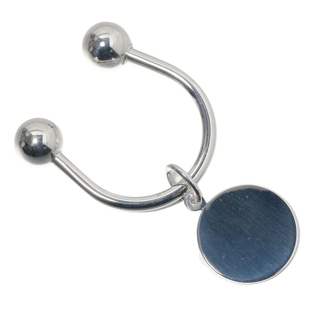 ラウンド タグ キーホルダー シルバー925 ユニセックス 中古品 A-ランク 8,118円