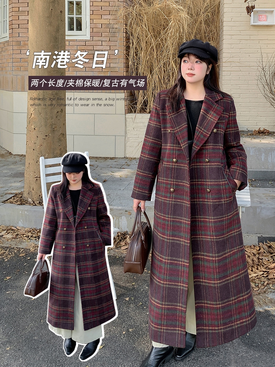 【ぽちゃまに】 冬新品 チェスターコート XL-5XL 大きいサイズ ラジャコート 体型カバー レディース ロングコート トレンチコート アウター メガ割