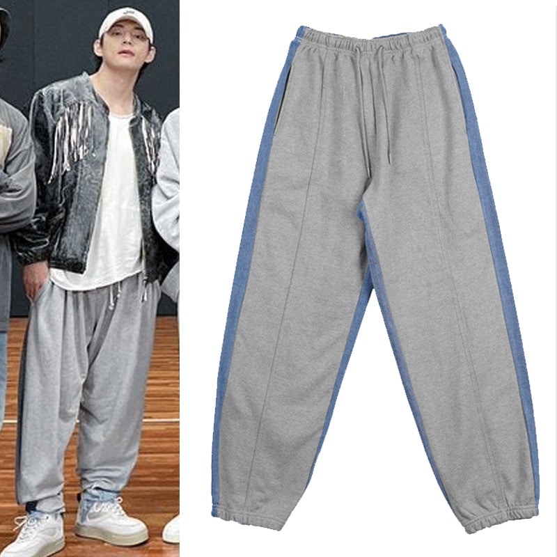 テテ着用●SLOW RECORD HOUSE●ASURA DENIM SWEAT PANT 男女兼用 SLOW RECORD HOUSE】ASURA DENIM SWEAT PANTS ☆ BTS テテ着用