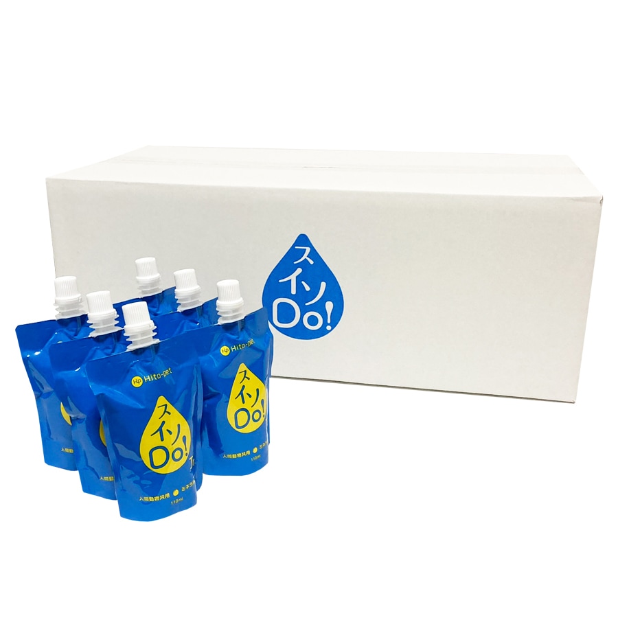 下部尿路の健康維持 ペット用に！【 スイソDo！ジュニア110ml 80本】 水素水 人間ペット共用 高濃度水素水 hydrogen water