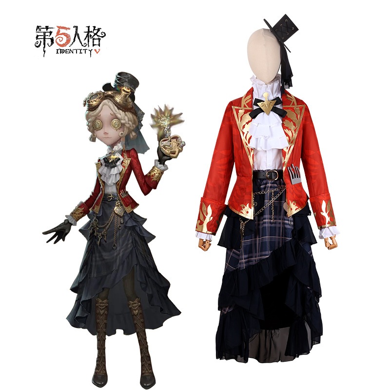 第五人格 コスプレ衣装 トレイシー・レズニック メカニックハートロック フルセット コスプレ二次元衣装 女性