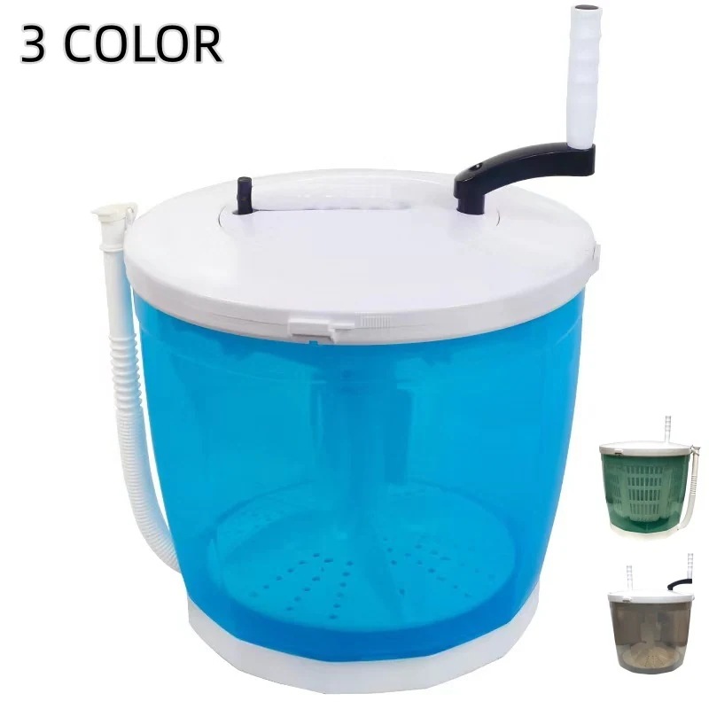 迅速出荷 メガ割 手回し洗濯機 簡易脱水機 手動 小型洗濯機 分別洗い 停電グッズ 防災グッズ LB-109　手回し洗濯機 おすすめ　手回し洗濯 脱水　洗濯機 一人暮らし 5,292円