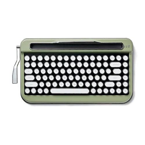 タイプライター風キーボードPENNA(ペナ) Olive Green