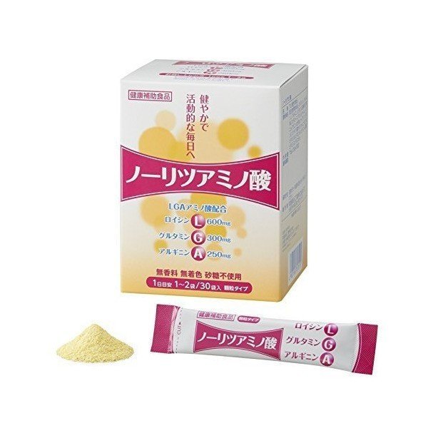 常盤薬品　ノーリツアミノ酸３０袋１箱　LGAアミノ酸配合