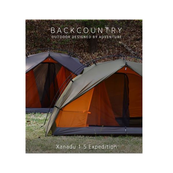 BACKCOUNTRY ジャナドゥ 1.5P エクスパディション 1人用テント (バックパッキングテント)