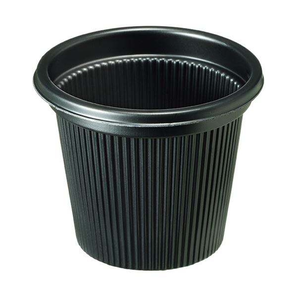 （まとめ）エフピコチューパ 3/4オンスカップ本体 黒 1パック（50個）[x10]蓋別売り