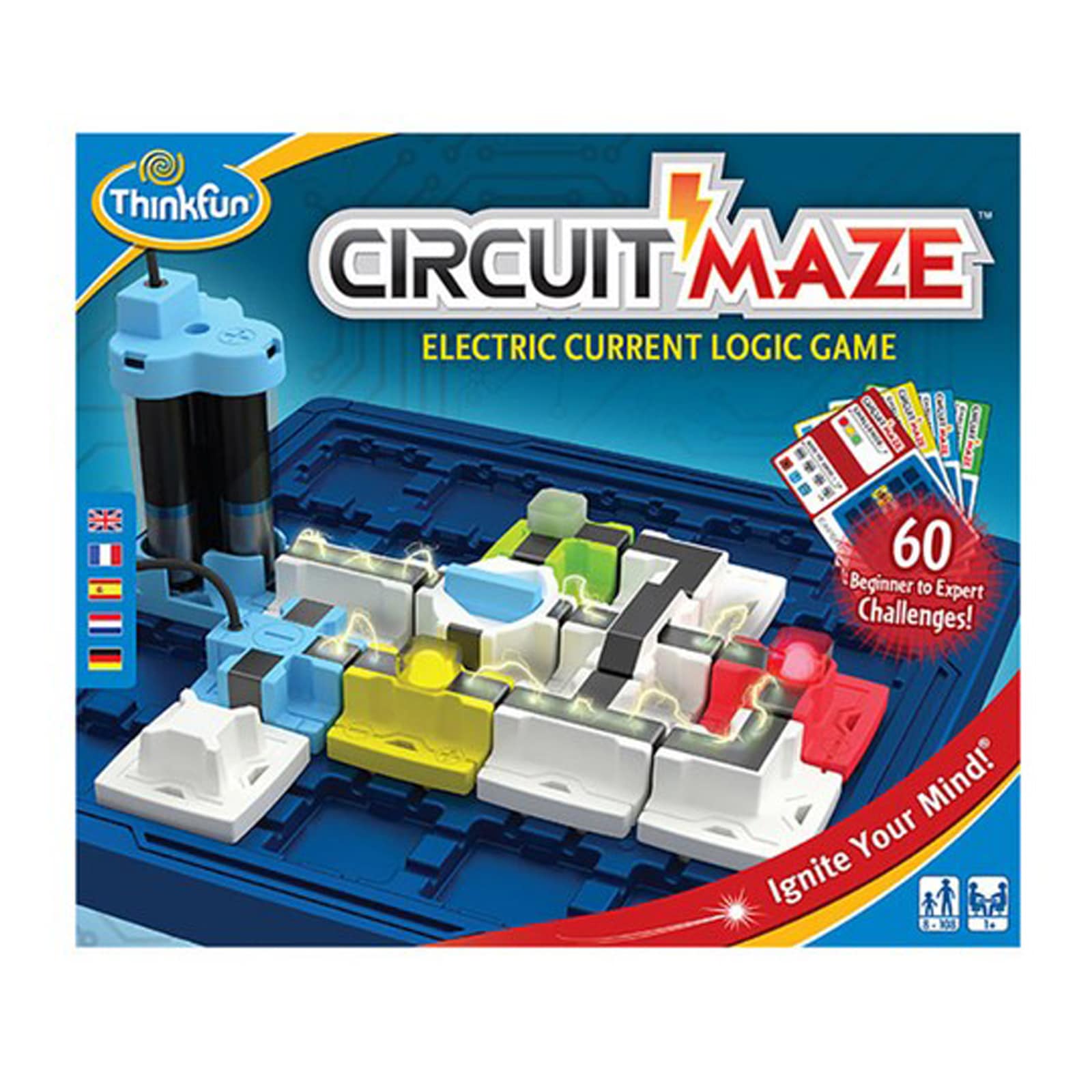 サーキットメイズ 電流論理ゲーム 混合色 X 1個 人気 贈り物 パズル おもちゃ 集中力