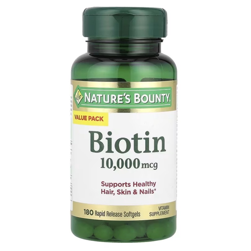 ビオチン 10000mcg 180 Rapid Release Softgels