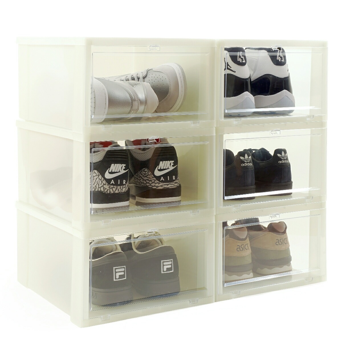 KICKS LAB. SHOE STORAGE BOX 6 BOX GLOW IN THE DARK 蓄光素材