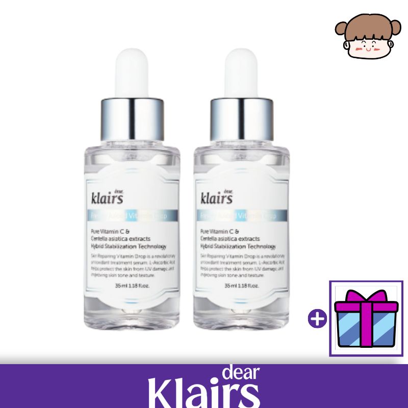 【１＋１／高濃度 ビタミンC】ビタミンドロップ, 35ml ２個／抗酸化 セラム 酸化ダメージ ケア くすみ ケア 美容液 トーンケア セラムキメ 改善 美容液 ハリ ケア セラム 浸透 美容液 朝
