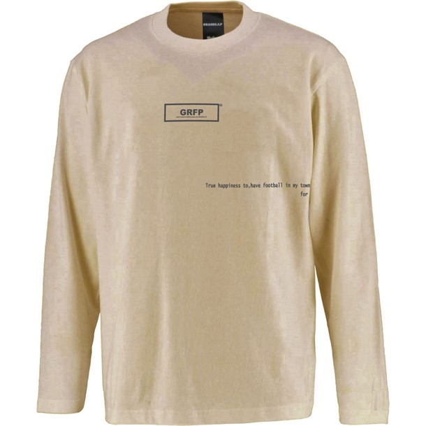 グランデ grande GRFPロゴプリント L S Tシャツ フットサル長袖Tシャツ (gfph21104-5101)