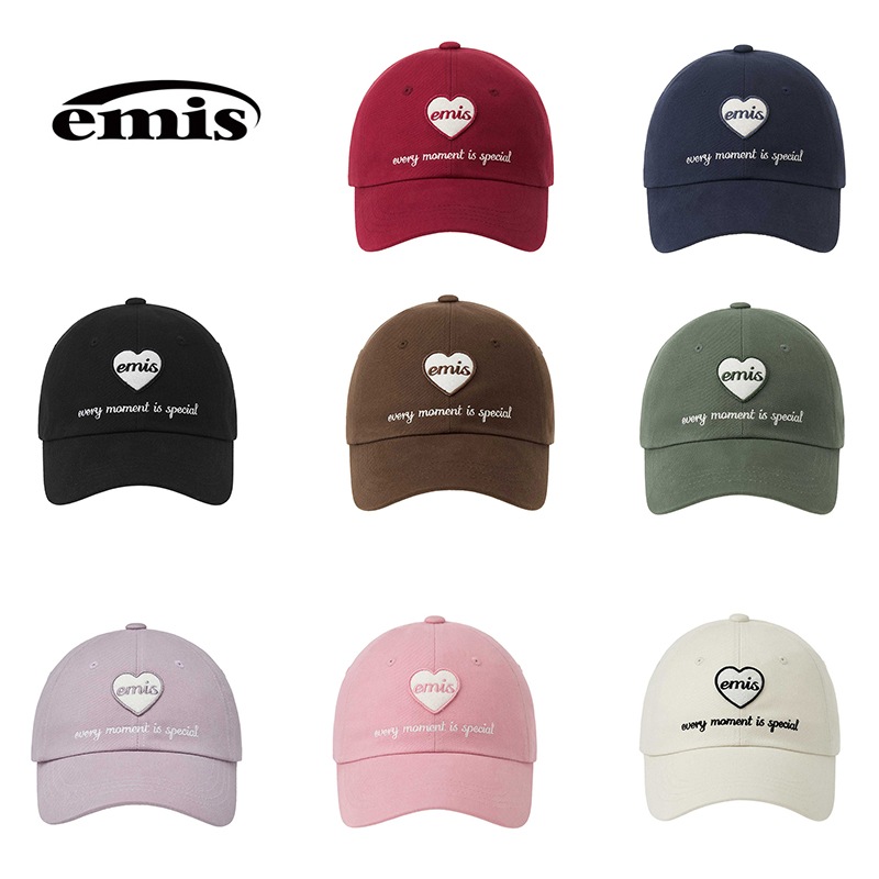 [韓国人気］HEART WAPPEN BALL CAP