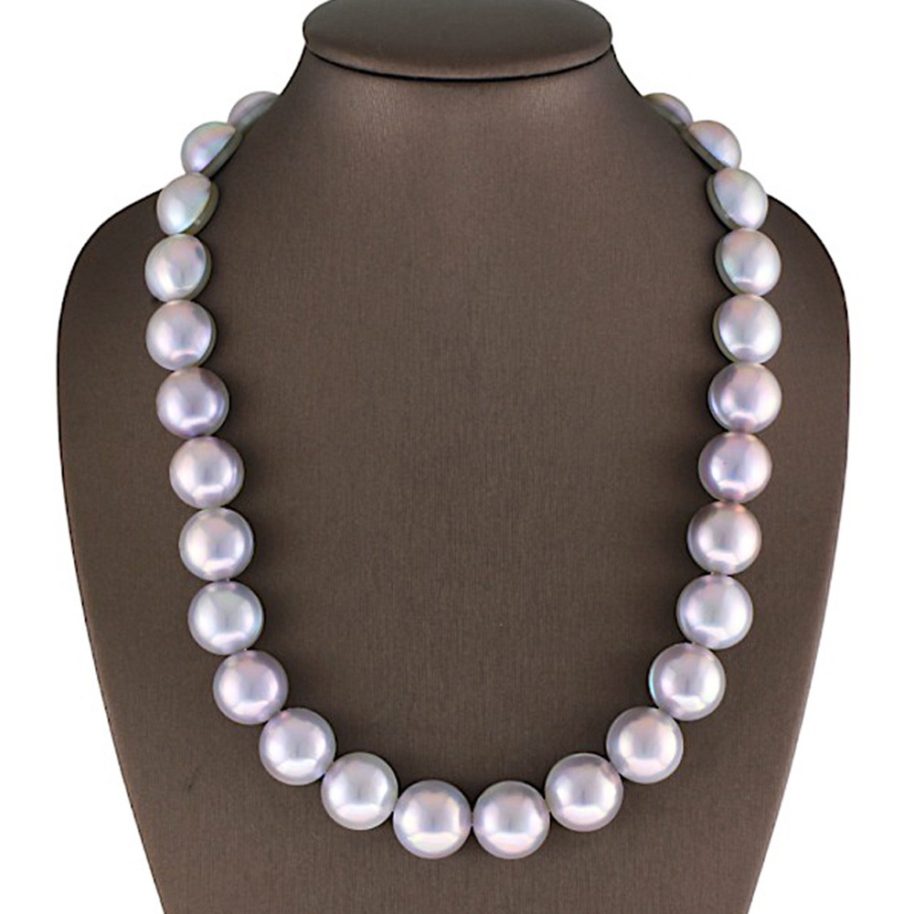 タサキ ネックレス シルバー マベパール TASAKI 中古 美品