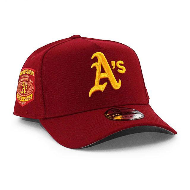 スナップバックキャップ 帽子 9forty メンズ レディース MLB オークランド アスレチックス フリーサイズ