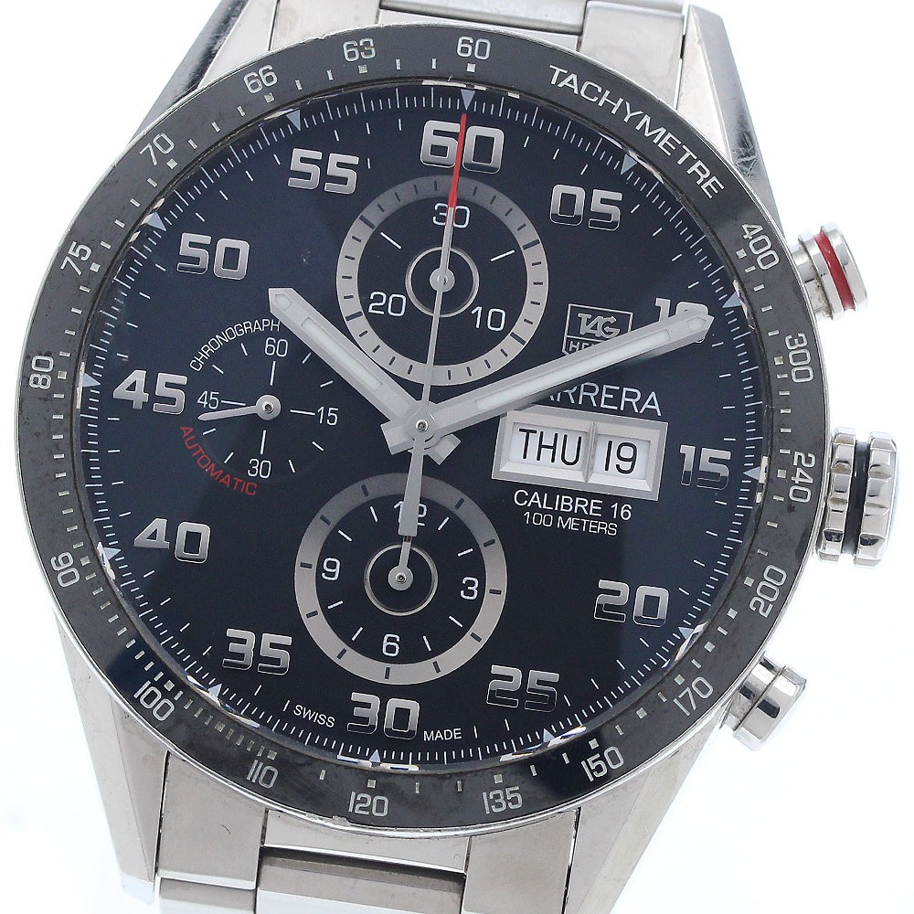 タグホイヤー TAG HEUER CV2A1R.BA0799 カレラ キャリバー16 クロノグラフ 自動巻き メンズ 箱・保証書付き_949428【中古】