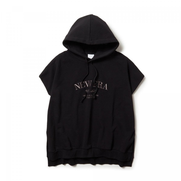 NEWERA ニューエラ Womens フレンチスリーブ スウェット フーディー ブラック 14392403 レディース