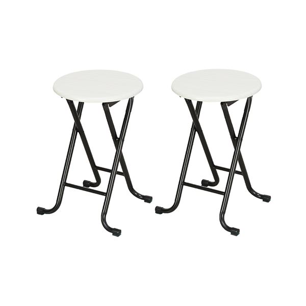 MK-113NABK 2個組 クラシックスツール2個組 ナチュラルxブラック（NAxBK） 組立品