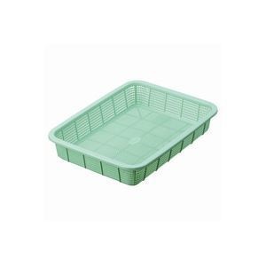 （業務用10セット）ジョインテックス 角かご浅型中 B374J-M