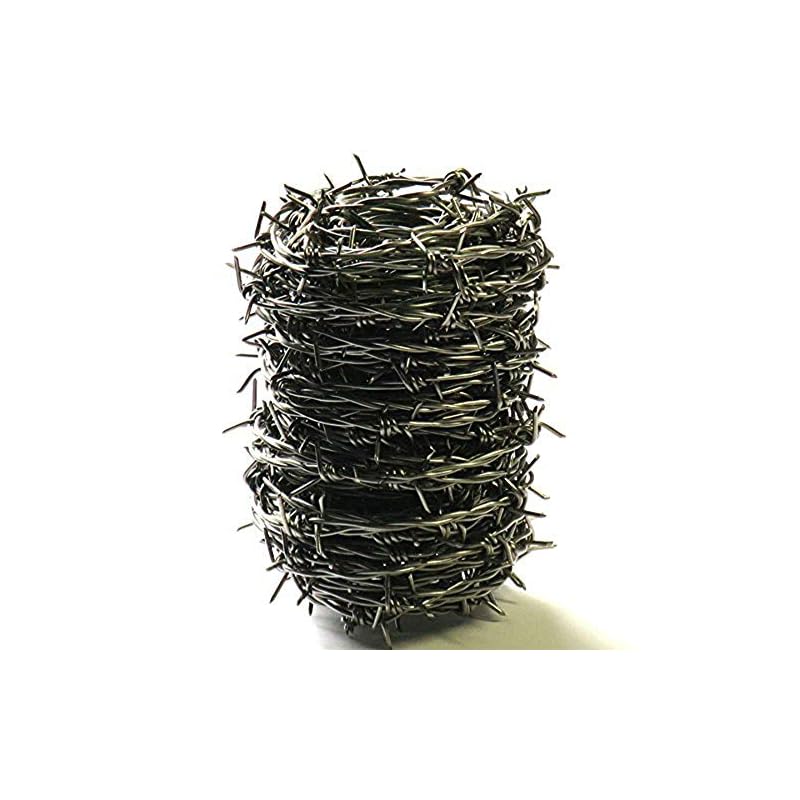 ダイドーハント (DAIDOHANT) ( 有刺鉄線 ) ステンレス バーブ [ SUS304 ] [太さ] #16 1.6 mm x [長さ] 20m 付属品: 又釘 (約15本) 55789