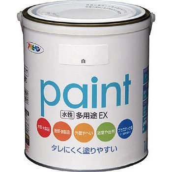 （まとめ買い）水性多用途EX 1.6L アイボリー [x3缶セット] 6,740円