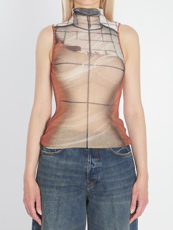 JEAN PAUL GAULTIER Women Tops W TO307 WHITE