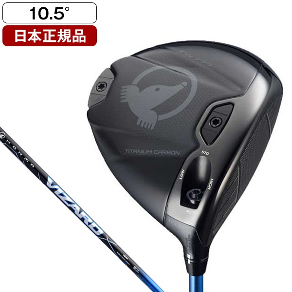 日本正規品 ホンマ TW777 ドライバー 2026年モデル VIZARD BLUE 5 10.5 S