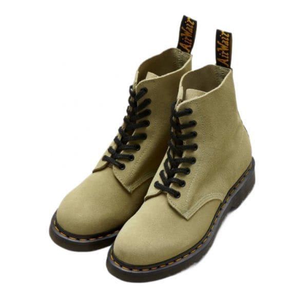 DR.MARTENS 1460 8ホール パスカル E.H スエード オリーブ / 27457358 店舗正規品 237108