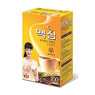 韓国で人気のコーヒー【Maxim Coffee Mix モカゴール】(1...のサムネイル