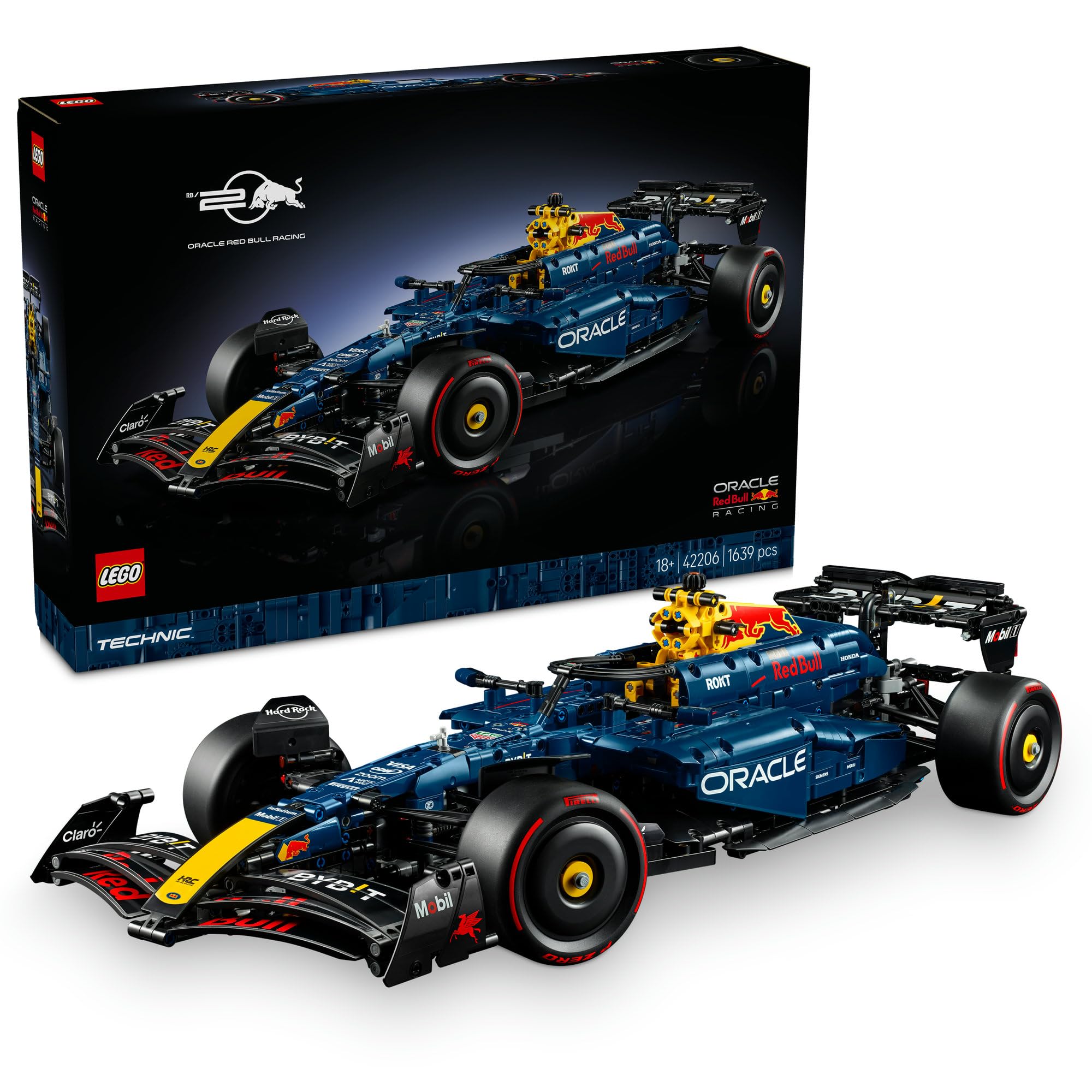 レゴ LEGO テクニック Oracle Red Bull Racing RB20 F1 Car 1639ピース おもちゃ 玩具 誕生日 クリスマス プレゼント ブロック コレクターズモデル 男性 女