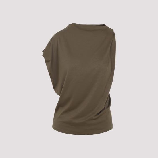 JACQUEMUS Women Tops TOW00895AJ00260 580 DARK KHAKI