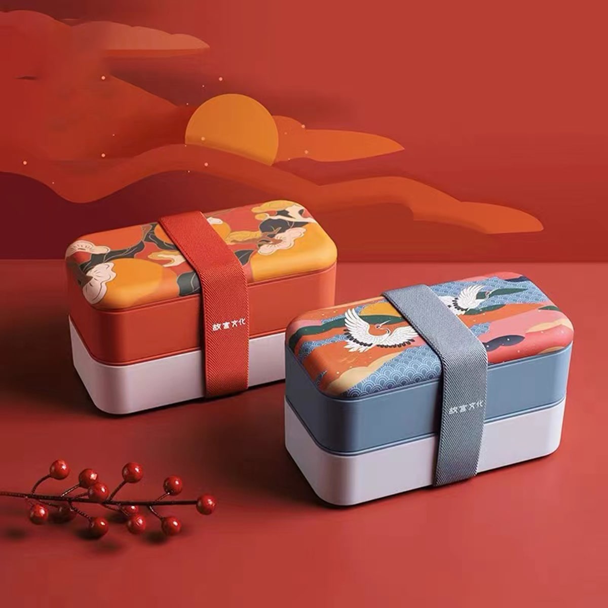 弁当箱 二層弁当箱 ランチボックス 保温用 大人/子供用オールインワン弁当箱 おしゃれ 学生 会社