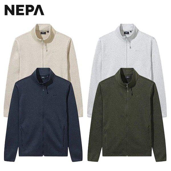 春秋用/冬用男性フィラート起毛フリースジャケット - 7L76140