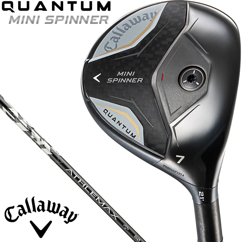 キャロウェイ CW-SPINR-FW11-60S QUANTUM MINI SPINNER フェアウェイウッド W#11 ロフト角27(ATHLEMAX 60 シャフト・フレックス：S) CWSP