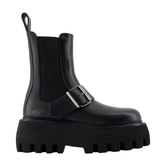 ALEXANDER MCQUEEN Women Boots 847956WHAEX1000 black