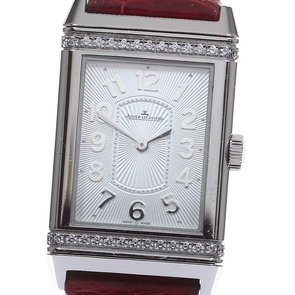 ジャガールクルト JAEGER-LECOULTRE 268.8.86/Q3208423 グランド レベルソ ウルトラスリム ダイヤベゼル 手巻き レディース _816522【中古】 280,485円