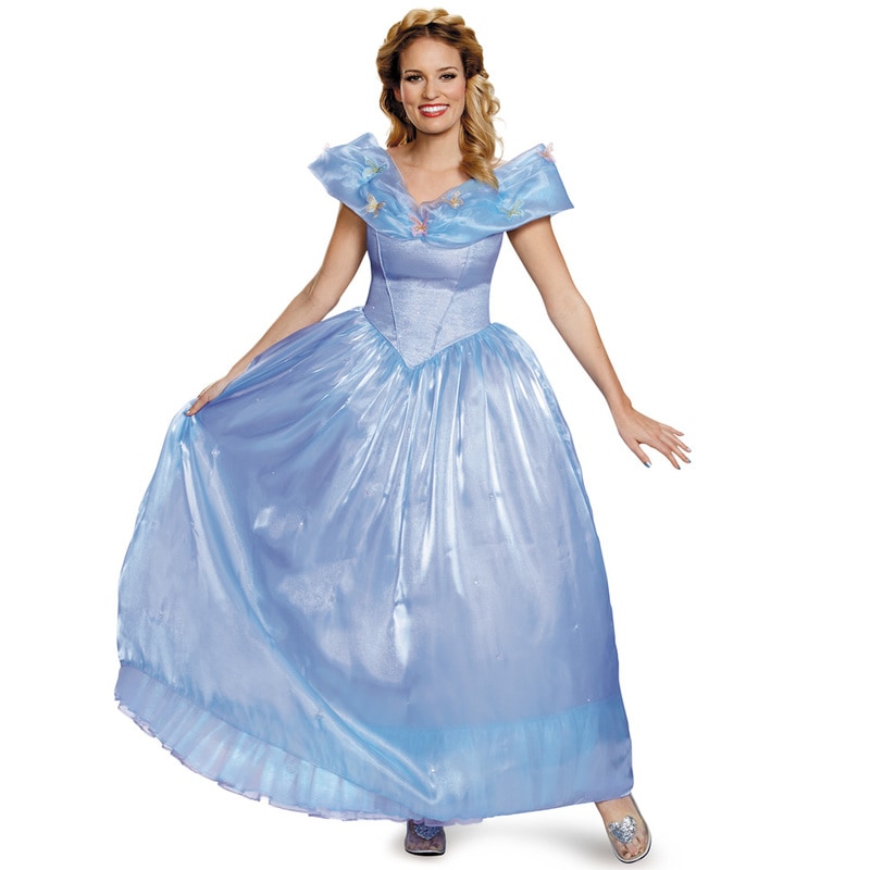 [残り1点] コスプレ 仮装 シンデレラ 劇場版 ウルトラプレステージ 大人用 M(8-10) 【 コスプレ 衣装 ハロウィン 仮装 コスチューム ステージ レディース 童話 パーティーグッズ 余興