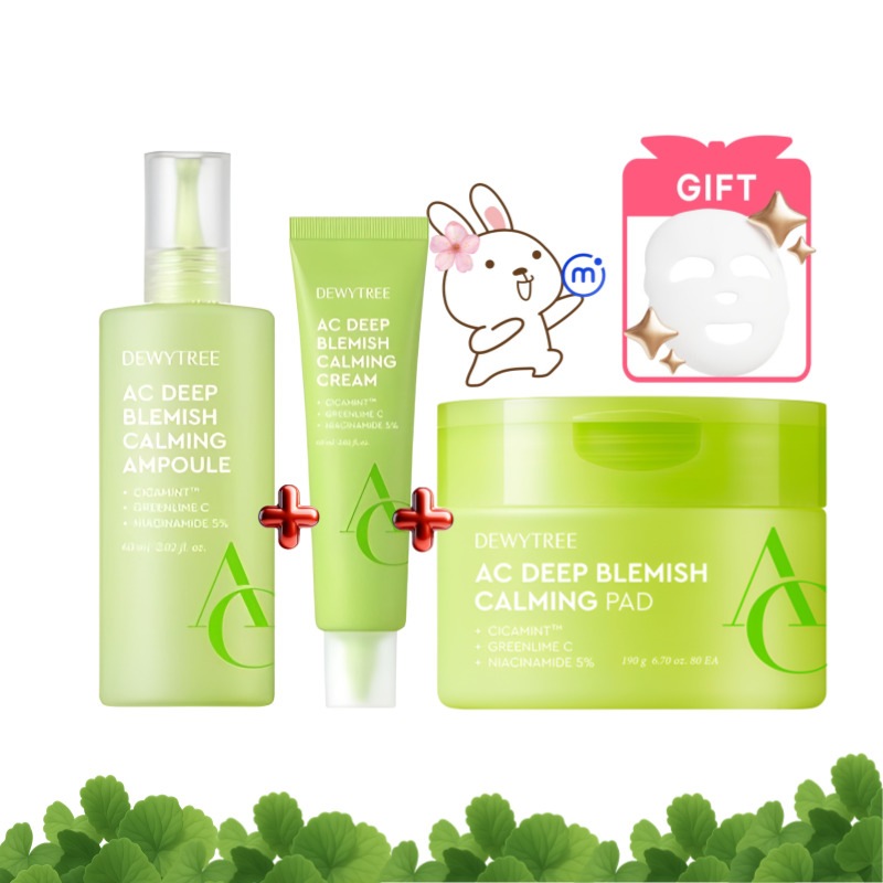 [正規品]ACディープ 痕鎮静クリーム 60ml（1個）ACディープ 痕鎮静スポットパッド 190g（80枚入1個）ACディープ カーミングアンプル 60ml（1個）