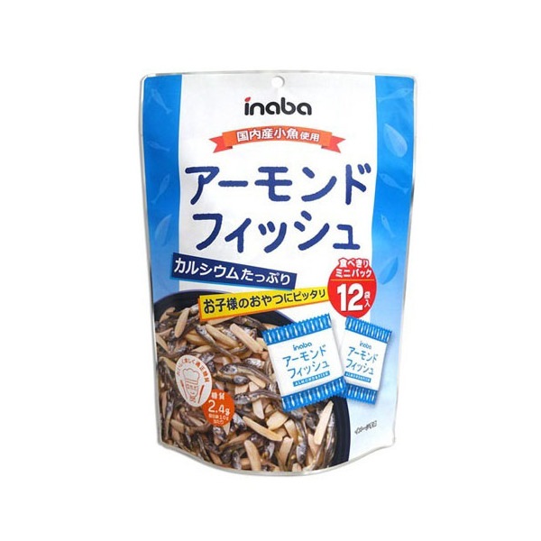 稲葉ピーナツ アーモンドフィッシュ個包装 90g 12 メーカー直送