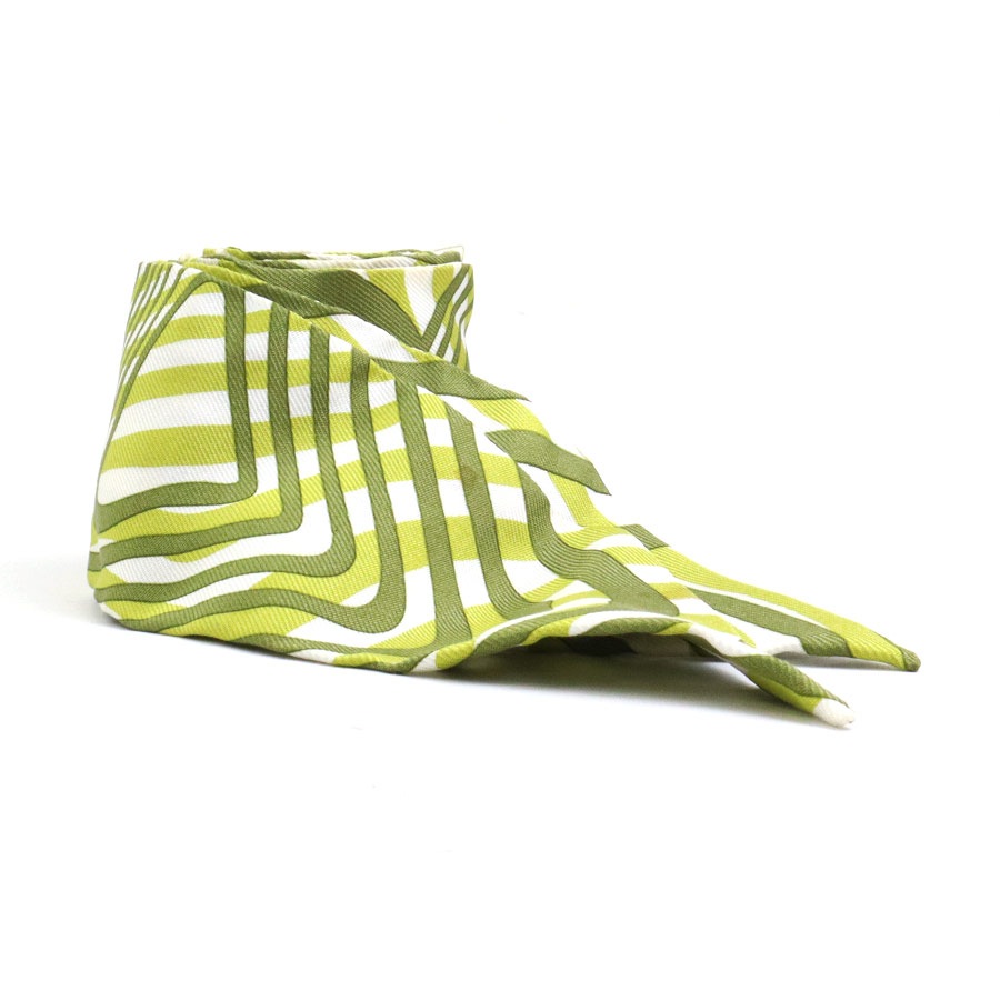 エルメス HERMES スカーフ ツイリー シルク イエローグリーン レディース r10267a 11,692円