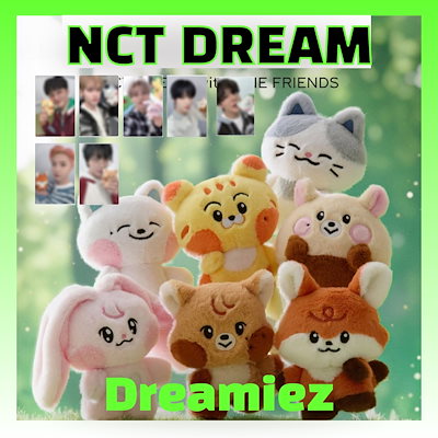 NCT DREAM Dreamiez ぬいぐるみ 7体セット LINE FRIENDS、NCT DREAMの