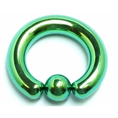 ニッケルフリー 2G ボディピアス グリーン チタン CBR キャプティブビーズリング 2ゲージ 緑色 発色 定番 耳 軟骨 ヘリックス コンク 男性 女性 プレゼント grr2gxxxxxxxx